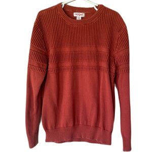 CAT & JACK Ribbed Burnt Orange Sweater